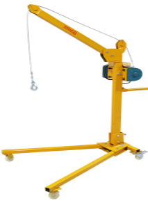 吊運(yùn)機(jī)用于工廠物料搬運(yùn)作業(yè)